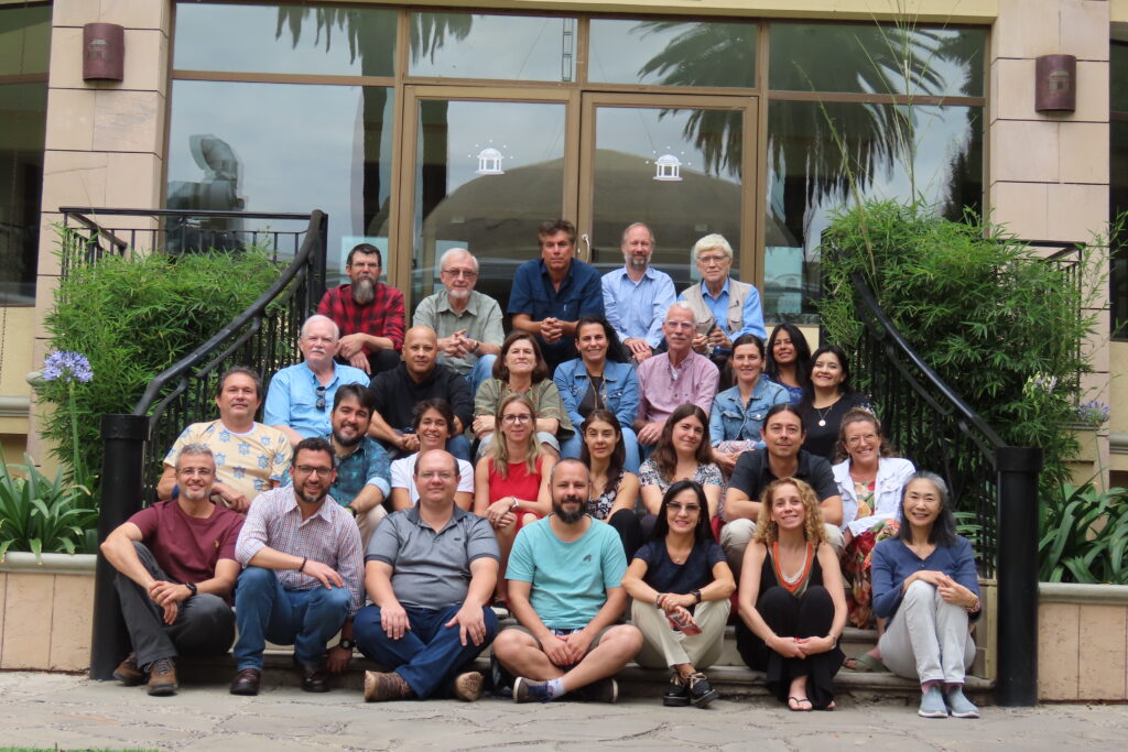 TFTSG members at the Bolivia Red List Workshop, 2023