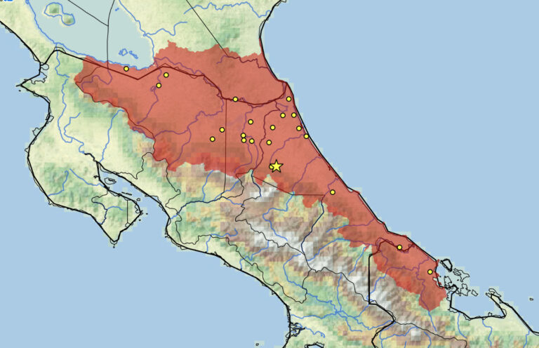 kinosternon angustipons map