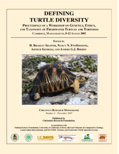 turtles of the world annotated list 2007 cover